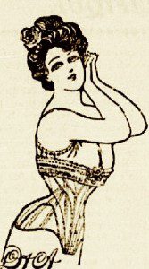 femme en corset