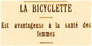 femme et bicyclette