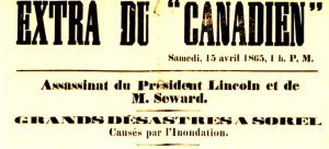 Le Canadien 15 avril 1865