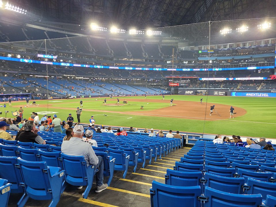 Rogers Centre, section 128L, home of Toronto Blue Jays, Toronto